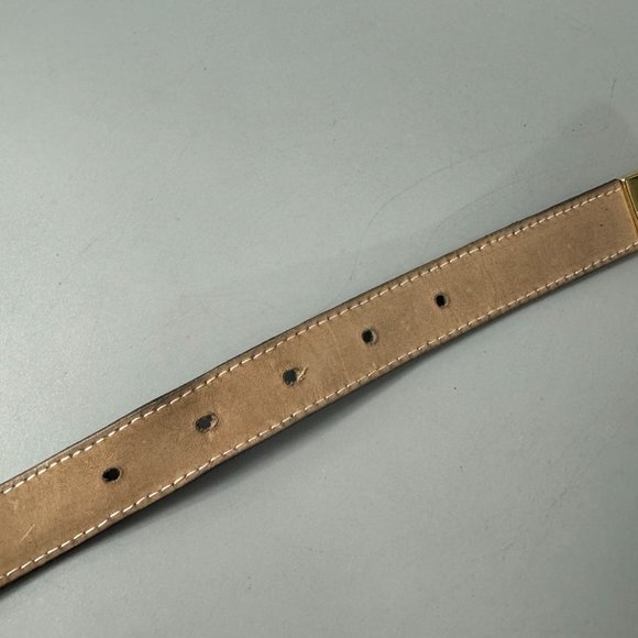 Simon Genuine Black Leather Belt, Size M main image 8